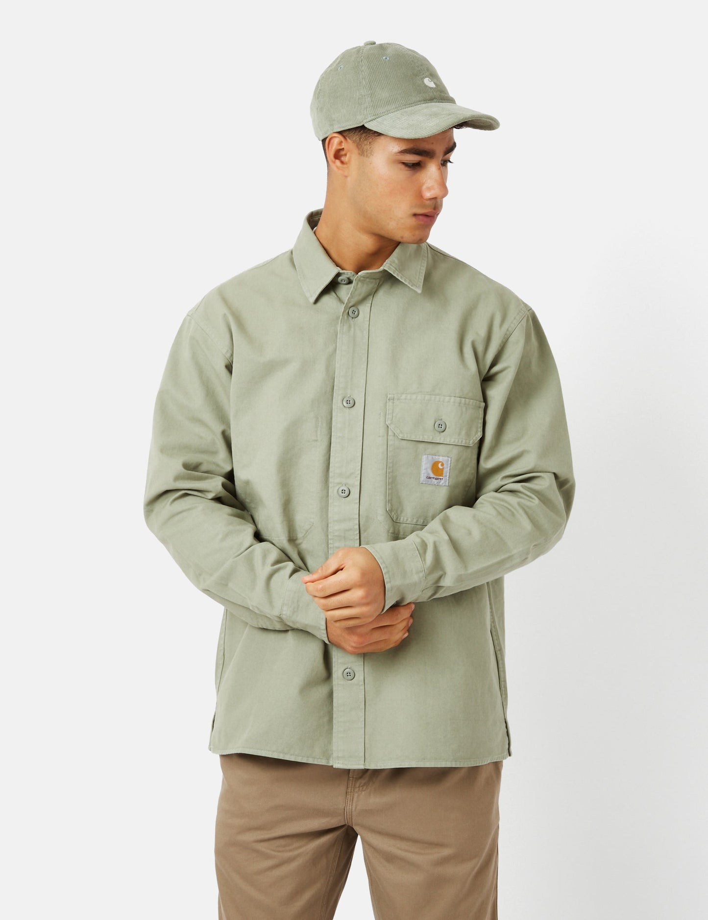 Reno Shirt Jacket (Garment Dyed) - Yucca Green